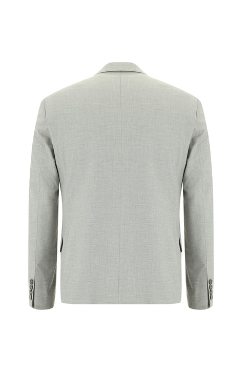 Medium Grey 7 Drop Slim Fit Suit