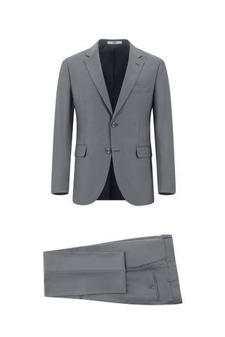  Bulut Gri 7 Drop Slim Fit Dar Kesim Takım Elbise