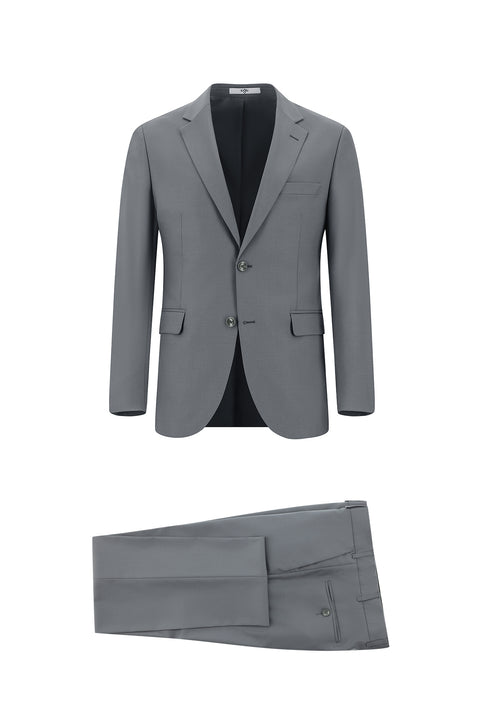 Cloud Grey 7 Drop Slim Fit Suit