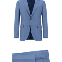 Indigo 7 Drop Slim Fit Narrow Cut Suit