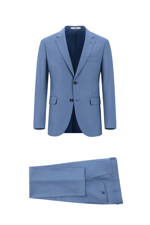 Indigo 7 Drop Slim Fit Narrow Cut Suit