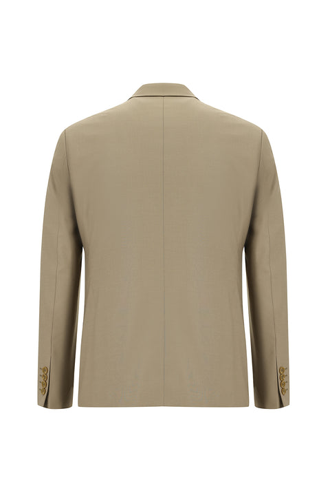 Light Brown 7 Drop Slim Fit Narrow Cut Suit