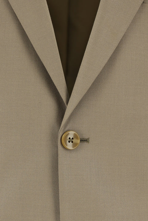 Light Brown 7 Drop Slim Fit Narrow Cut Suit