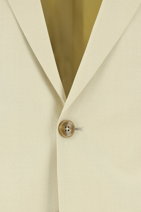 Cream 7 Drop Slim Fit Narrow Cut Suit