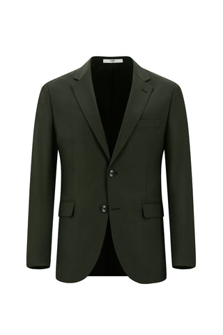  Koyu Haki 7 Drop Slim Fit Dar Kesim Takım Elbise