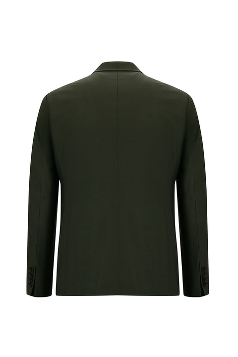 Dark Khaki 7 Drop Slim Fit Narrow Cut Suit