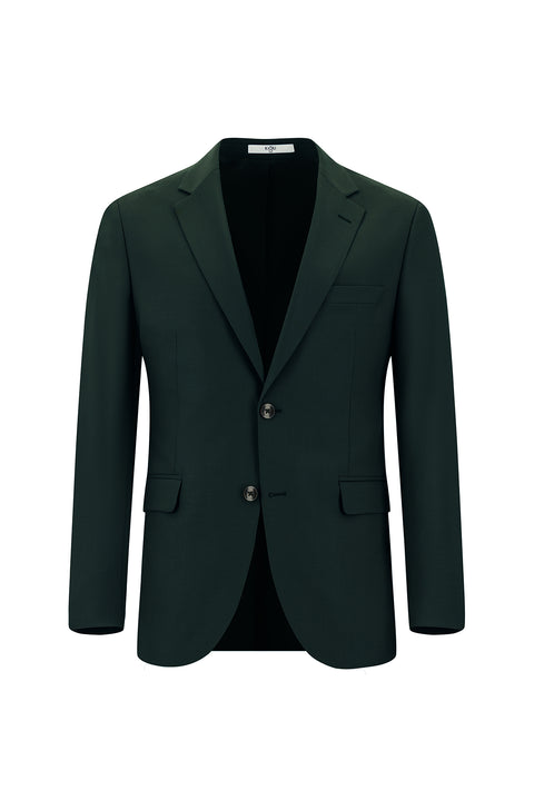 Dark Green 7 Drop Slim Fit Narrow Cut Suit