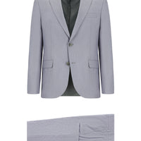 Medium Grey 7 Drop Slim Fit Suit