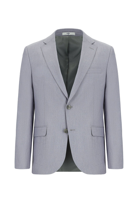 Medium Grey 7 Drop Slim Fit Suit
