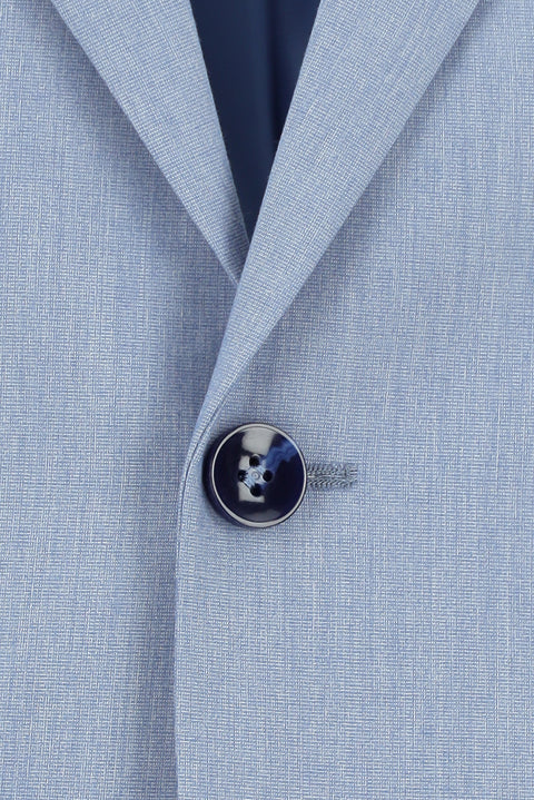 Light Blue 7 Drop Slim Fit Narrow Cut Suit