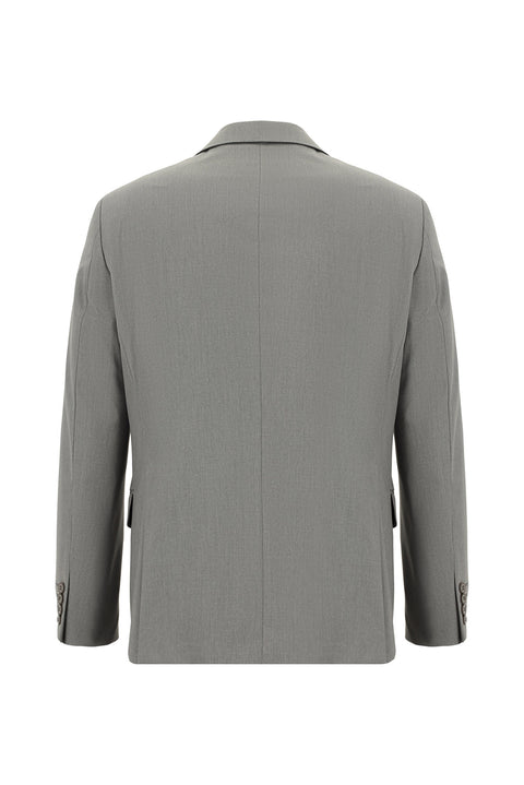 Medium Gray 6 Drop Regular Fit Standard Cut Suit