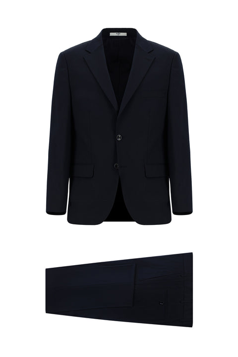 Dark Navy 6 Drop Regular Fit Standard Cut Suit