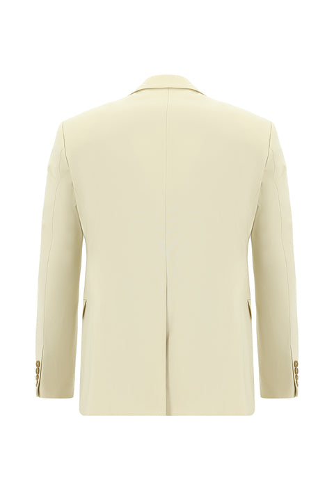 Cream 7 Drop Slim Fit Narrow Cut Suit