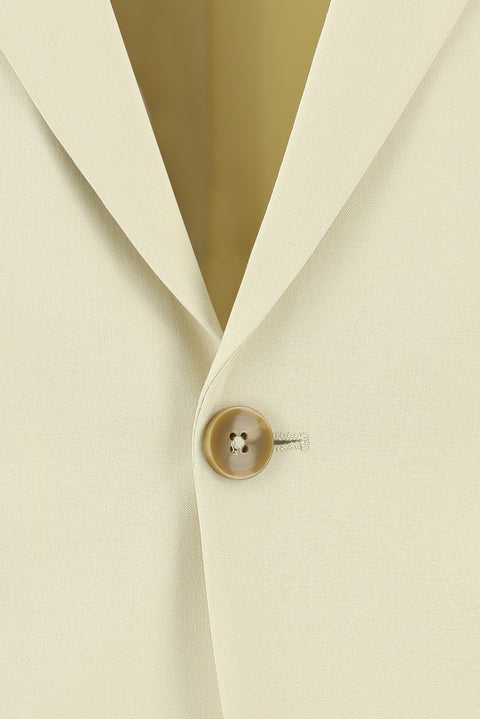 Cream 7 Drop Slim Fit Narrow Cut Suit