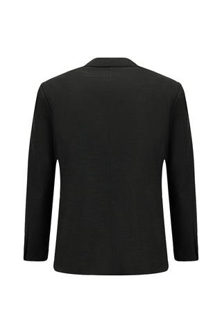  Koyu Füme 7 Drop Slim Fit Dar Kesim Mono Yaka Takım Elbise
