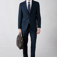 Dark Navy 6-Drop Regular Fit Standard Cut Notch Lapel Suit