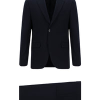 Dark Navy 7 Drop Super Slim Fit Extra Narrow Cut Seasonal Lycra Stretch Suit