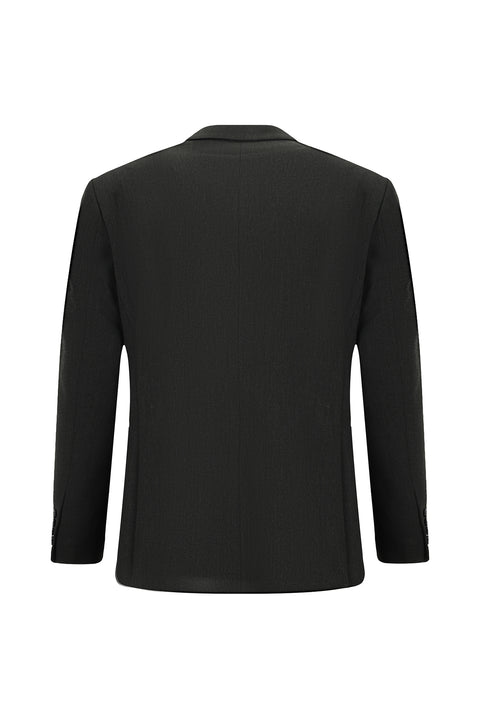 Dark Anthracite 6 Drop Regular Fit Standard Cut Seasonal Lycra Stretch Suit