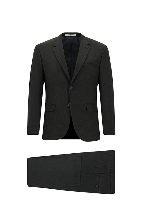 Dark Anthracite 4-Drop Relaxed Fit Seasonal Lycra Stretch Suit