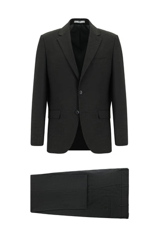  Koyu Antrasit 7 Drop Slim Fit Dar Kesim Takım Elbise
