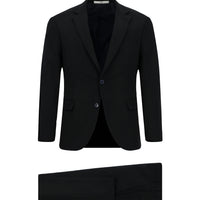 Dark Navy 4-Drop Relaxed Fit Suit