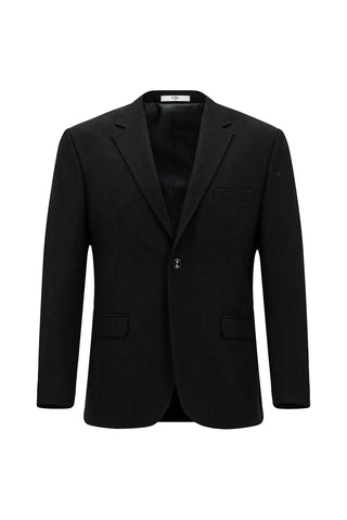  Siyah 4 Drop Relaxed Fit Rahat Kesim Takım Elbise