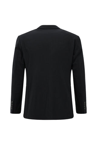  Siyah 7 Drop Slim Fit Dar Kesim Takım Elbise
