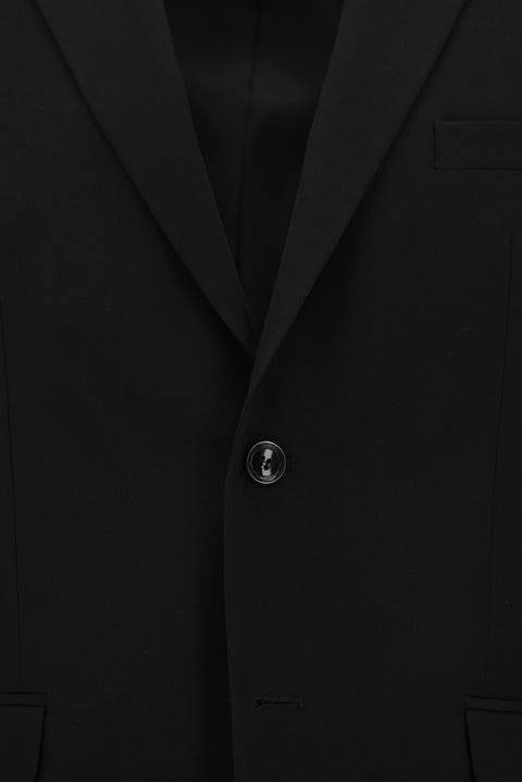 Black 7 Drop Slim Fit Narrow Cut Suit
