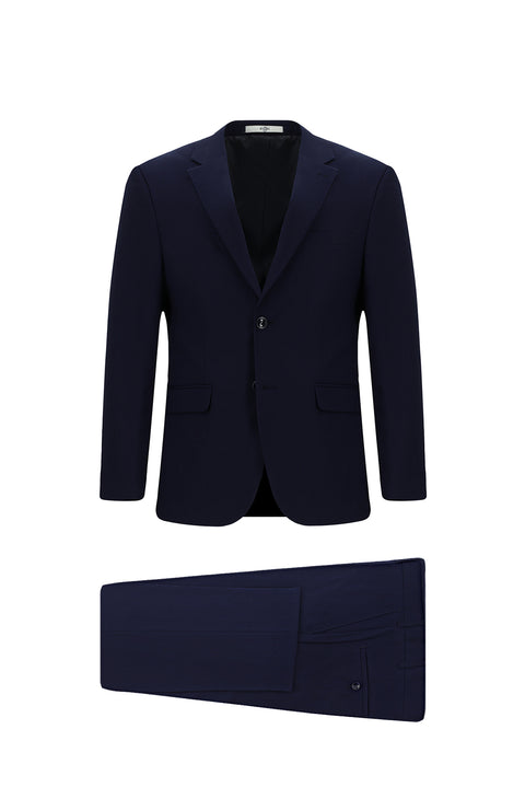 Medium Navy 7 Drop Slim Fit Suit