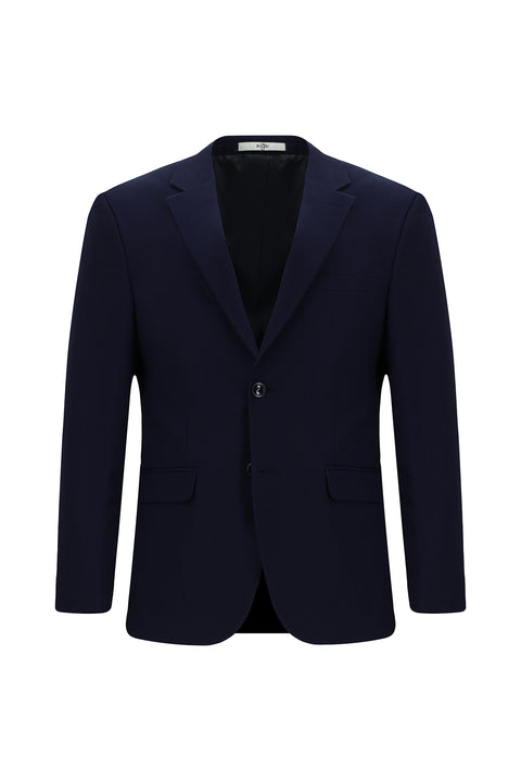 Medium Navy 4-Drop Relaxed Fit Suit