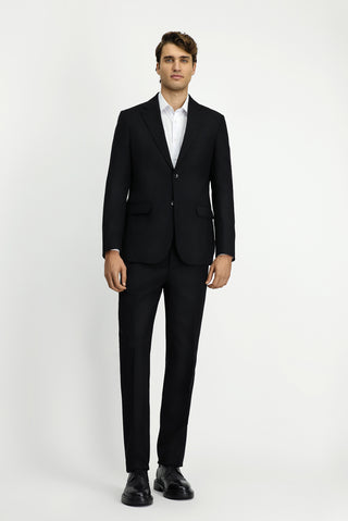  Siyah 7 Drop Slim Fit Dar Kesim Takım Elbise