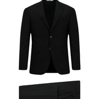 Black 7 Drop Slim Fit Narrow Cut Suit