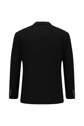  Siyah 7 Drop Slim Fit Dar Kesim Takım Elbise