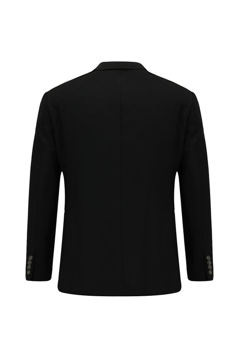 Black 7 Drop Slim Fit Narrow Cut Suit