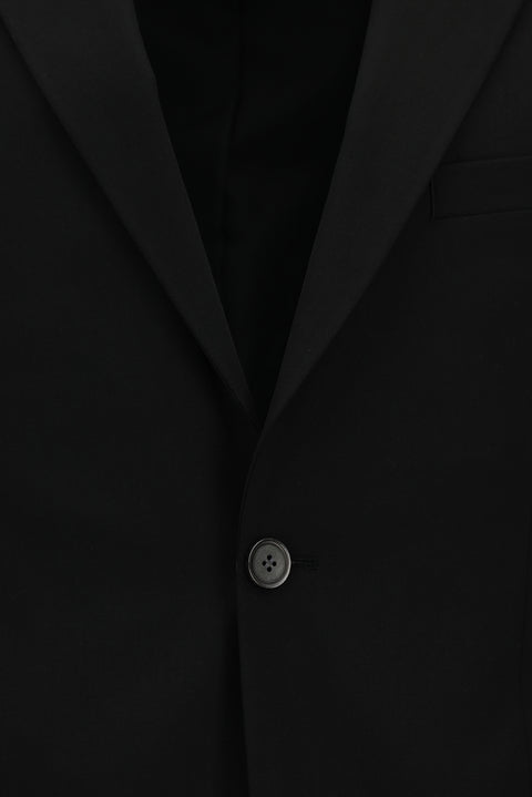 Black 7 Drop Slim Fit Narrow Cut Suit