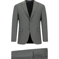 Medium Gray 7 Drop Slim Fit Suit