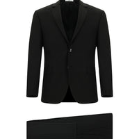 Black 7 Drop Super Slim Fit Extra Narrow Cut Suit