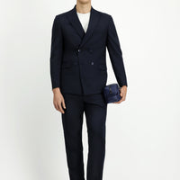 Dark Navy 6 Drop Regular Fit Standard Cut Double-Breasted Suit