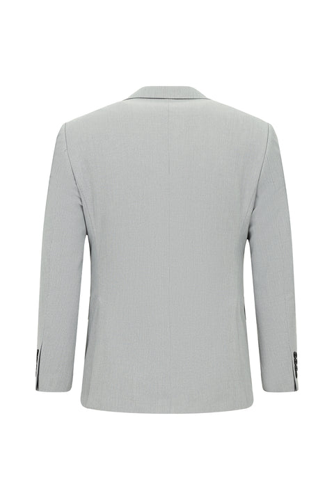 Light Grey 6 Drop Regular Fit Suit with Vest