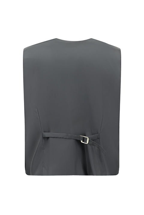 Light Grey 6 Drop Regular Fit Suit with Vest