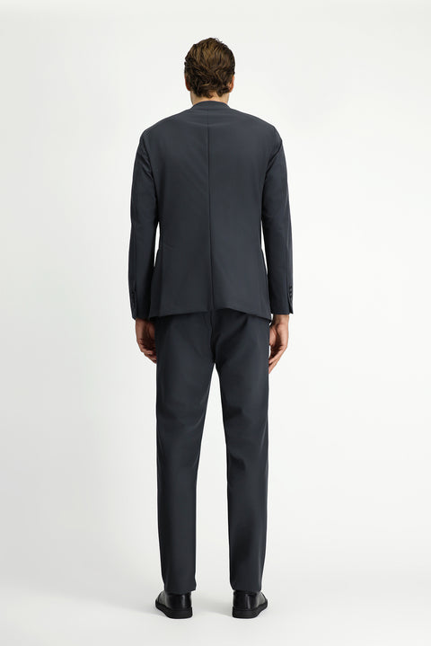 Dark Gray Techno-Line 7 Drop Super Slim Fit Extra Narrow Cut Suit