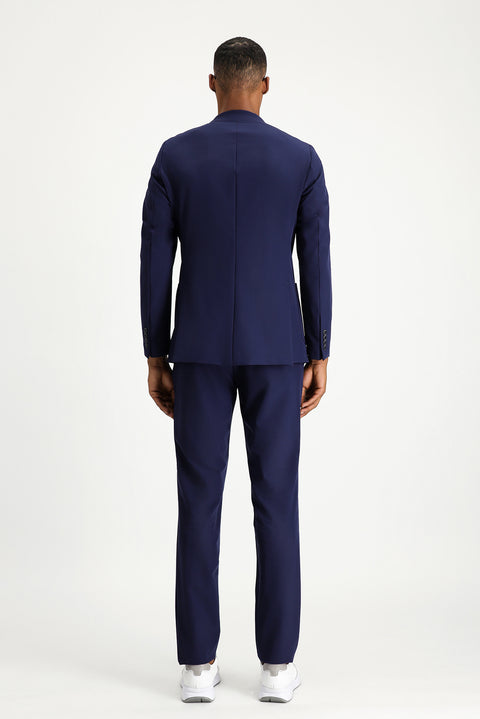 Medium Navy Techno-Line 7 Drop Super Slim Fit Extra Narrow Cut Suit