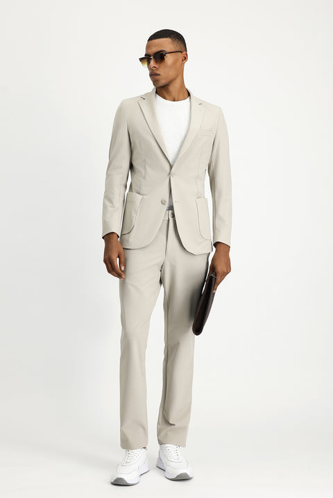 Stone Techno-Line 7 Drop Super Slim Fit Extra Narrow Cut Suit