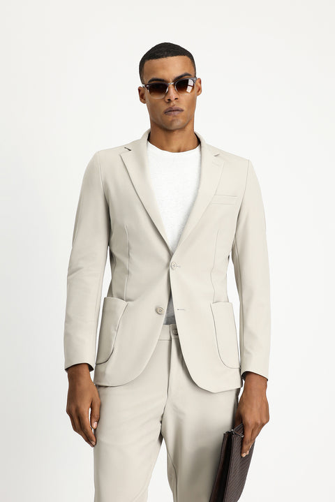 Stone Techno-Line 7 Drop Super Slim Fit Extra Narrow Cut Suit