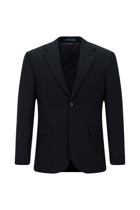Dark Navy 4-Drop Relaxed Fit Seasonal Lycra Stretch Suit
