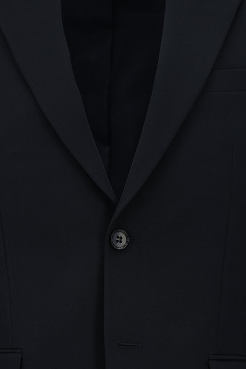 Dark Navy 4-Drop Relaxed Fit Seasonal Lycra Stretch Suit