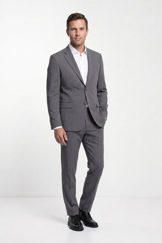  Koyu Antrasit 4 Drop Relaxed Fit Rahat Kesim Mevsimlik Likralı Esnek Takım Elbise