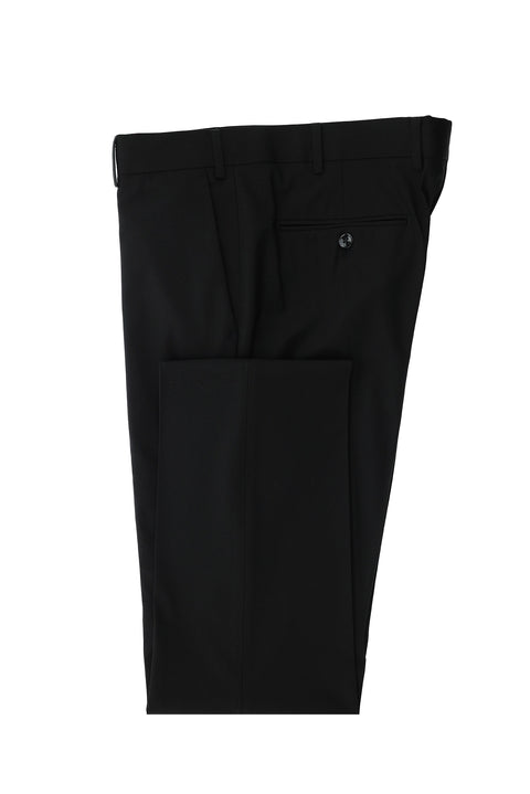 Black 4-Drop Relaxed Fit Suit