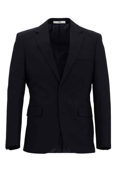 Dark Navy 8-Drop Muscle Fit Long Athletic Suit