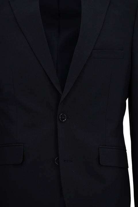 Dark Navy 8-Drop Muscle Fit Long Athletic Suit